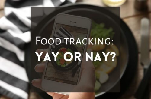 should you track your food