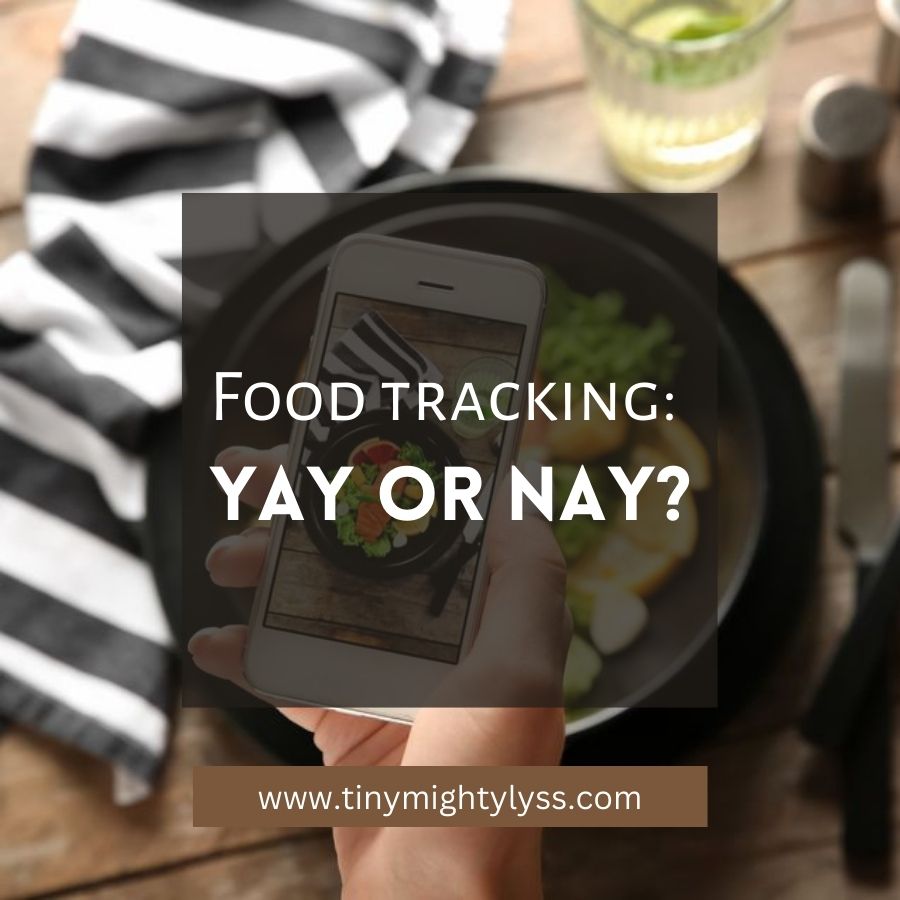 should you track your food